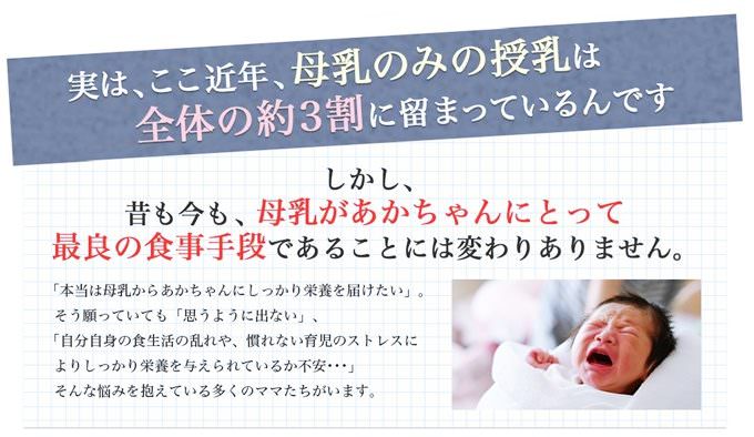 母乳育児率の低下